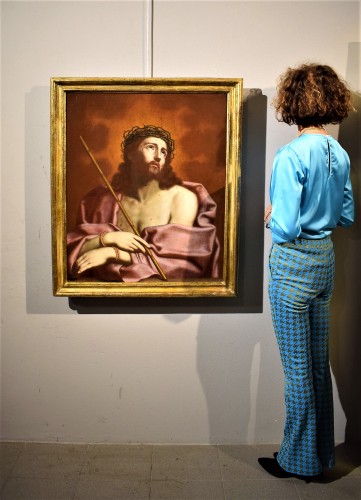 Antiquités - "Ecce Homo" Atelier de Guido Reni (Bologne 1575-1642)